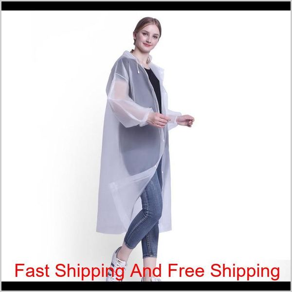 

2020 outdoor non-disposable thicken eva rain coat for man woman rain jacket fashion raincoat w qyluis hx_pack
