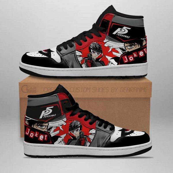 

customization persona 5 joker shoes ren amamiya sneakers anime