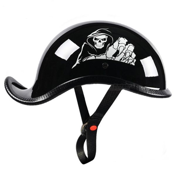 

motorcycle helmets retro helmet moto scooter racing vintage half face biker motorbike crash riding casco