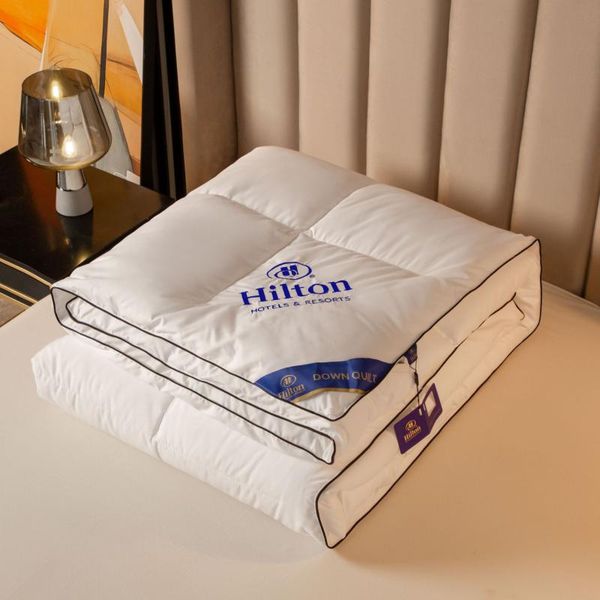 

comforters & sets 5 star el duck down duvet comforter 200*230 queen king feather quilts for winter 220*240