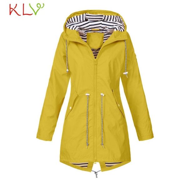 

women's jackets women jacket 2021 hooded waterproof transition coat outdoor hiking clothes lightweight raincoat 5xl 19ag, Black;brown
