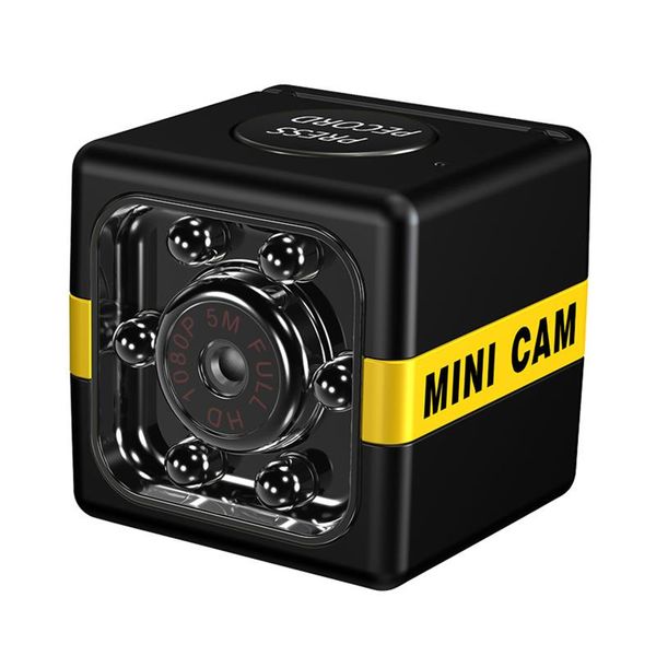 

mini security camera small 1080p cam with night vision and motion detection for video redording indoor nanny