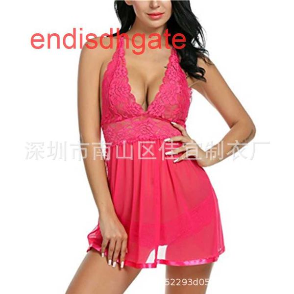 

with fun nightclub pajamas dress women's split back, Black;white