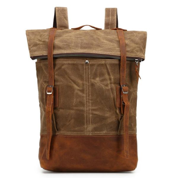 

backpack men's travel bags large capacity lapbackpacks bookbag canvas schoolbag