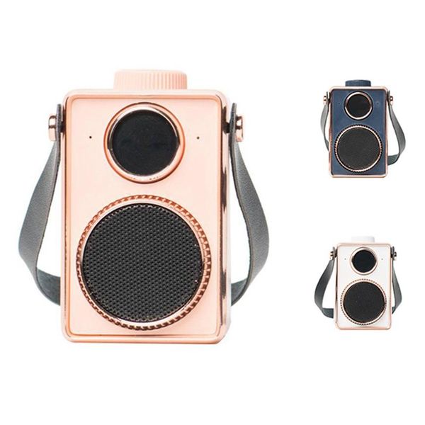 

portable speakers creative gift retro wireless bluetooth speaker outdoor mini audio