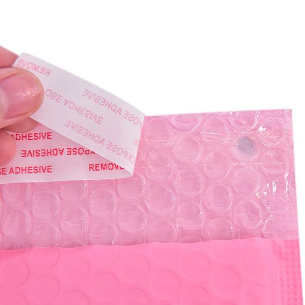 

10x pink bubble bag mailer plastic padded envelope shipping bag packaging