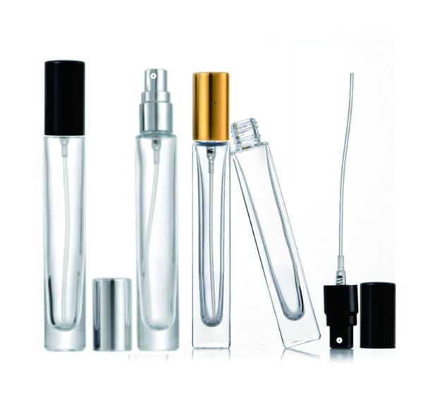 

storage bottles & jars 10ml spray bottle 5pcs thick glass perfume sprayer atomizer containers empty for makeup