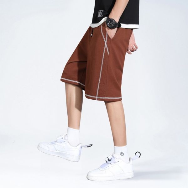 

shorts fashion brand summer casual shorts men's loose korean drawstring trend sports pants student thin, White;black