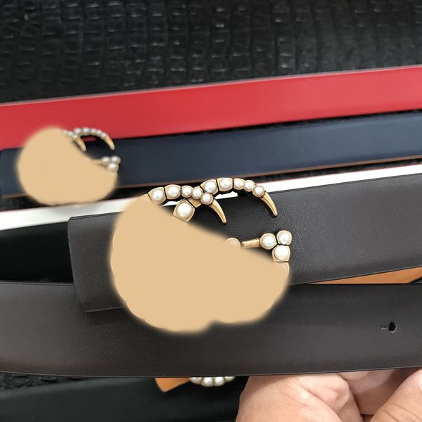 

wholesale belts agu cci belt pearl gold buckle 3.3cm wide 03, Black;brown
