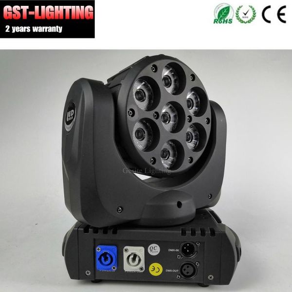 

effects china moving head led dmx stage lighting 7pcs cree lamp