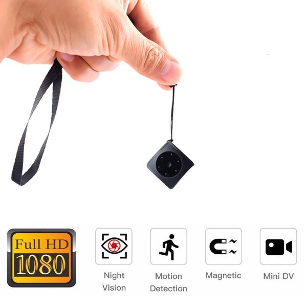 

mini cameras hd 1080p portable camera with night vision motion detection indoor outdoor small sport dv for hidden smart home security