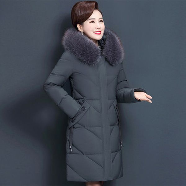 

jacket stock of women swallow pelle goal cotton women's winter coat size -5xl 0nmc, Black