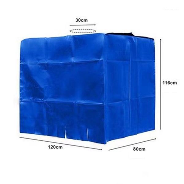 

watering equipments 800 liters water tank cover container dustproof foil ibc rain1