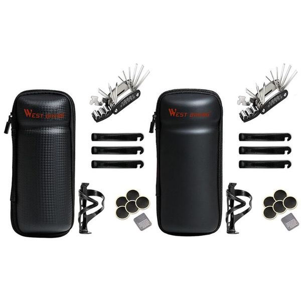 

tools bicycle repair tool can cycling water bottle cage multi-tool tire pry bar polishing pads with patches equipment