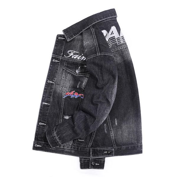 

men's jackets man jacket 2021 winter retro style personality street trend vogue button regular male pocket, Black;brown