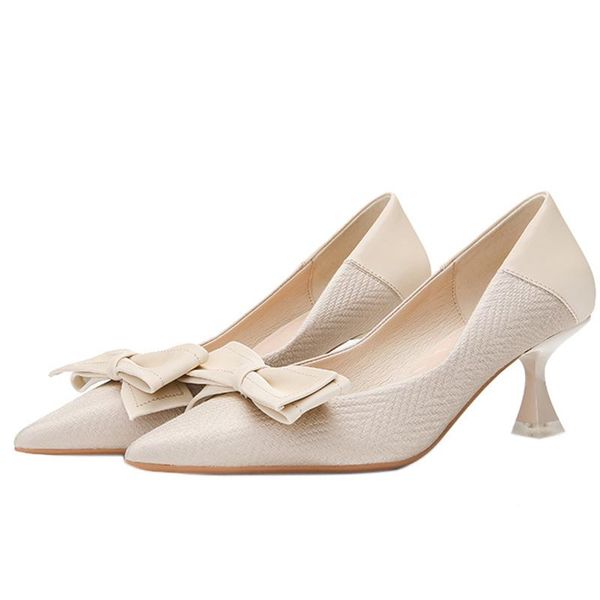 

dress shoes elegant classic mid-heels pumps for women designer brand ladies fashion cornflower black pointed toe office wedding