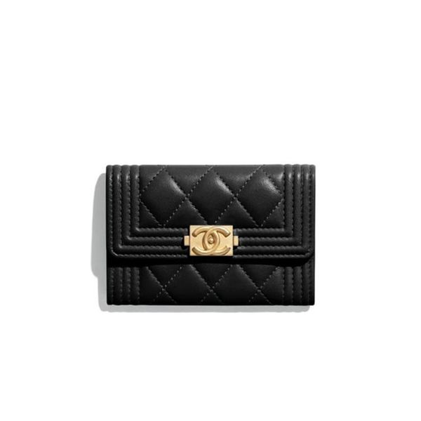 

chanel key pouch coin purse wallet designer wallets designer coin pouch purses card holder lipstick bag with box dustbag lambskin