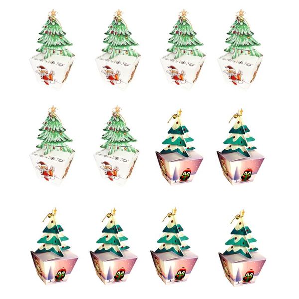 

gift wrap 12pcs christmas exquisite creative packaging box storage wrapping party birthday