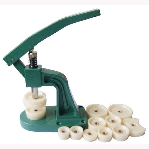 

repair tools & kits watch case press 12 dies crystal front back cover screw presser close watchmakers kit tool