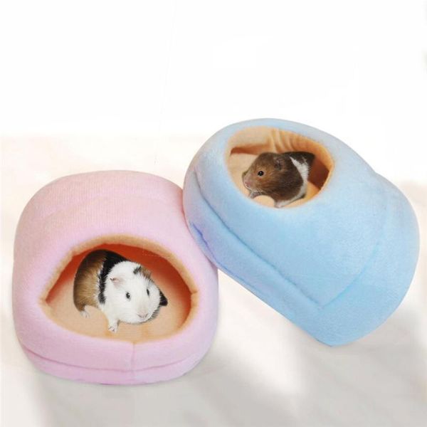 

lovely warm small animal bed mat hamster cage chinchilla nest winter warm for rodent/guinea pig/rat/hedgehog pet bed
