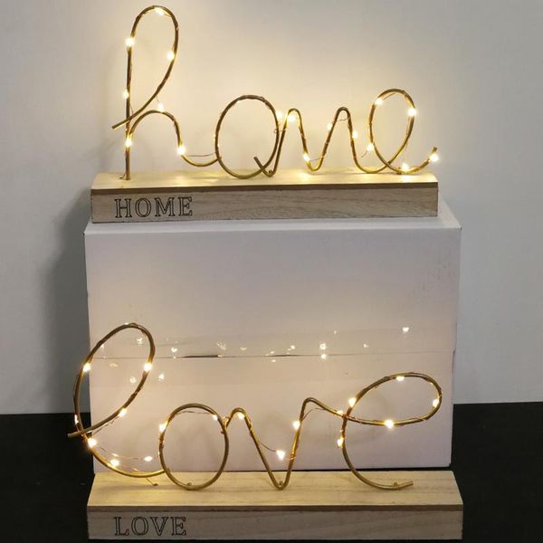

night lights led light letters creative diy lamp nordic romantic style minimalism decoration ambient anniversary gift