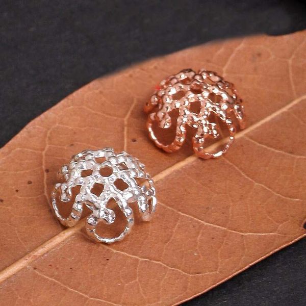 

diy hollow alloy spacer, necklace, bracelet, earrings, beaded accessories dadwz019 spacers, Bronze;silver