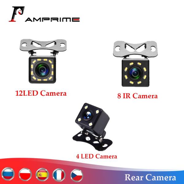 

car rear view cameras& parking sensors amprime camera backup 4 led night vision waterproof 170 mini reverse