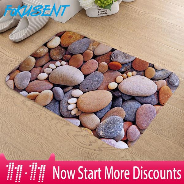 

cushion/decorative pillow fokusent pebbles feet soft floor mat entrance rug bathroom superior quality living room door