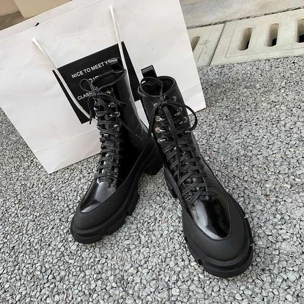 

boots short 2021 winter thick bottom, Black