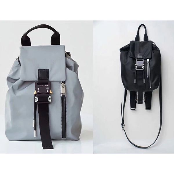 

hip hop alyx backpack men women casual streetwear alyx crossbody bag metal buckle multifunctional tactical alyx bag c0226