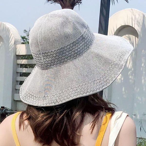 

women fisherman's cap fashion handmade holiday cap leisure sun, Black;white