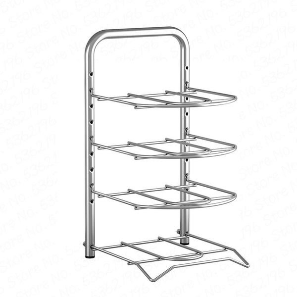 

kitchen storage & organization stainless steel pan rack, frying appliance adjustable ventilation and drainage