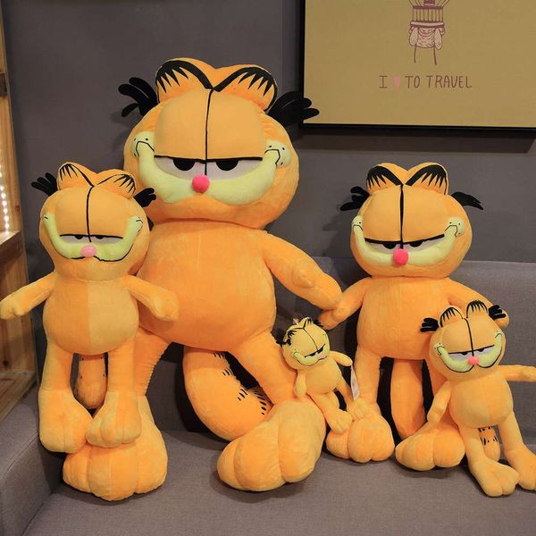 

big cute garfield plush toy doll cartoon toy children's doll gift, Blue