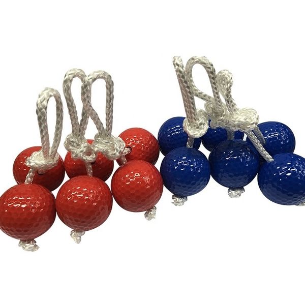 

ladder perforated equestrian string toy ball set Golf