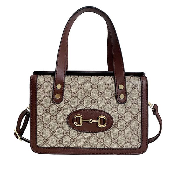 

women's new summer fashion texture single shoulder messenger bag large capacity leisure portable small square bag