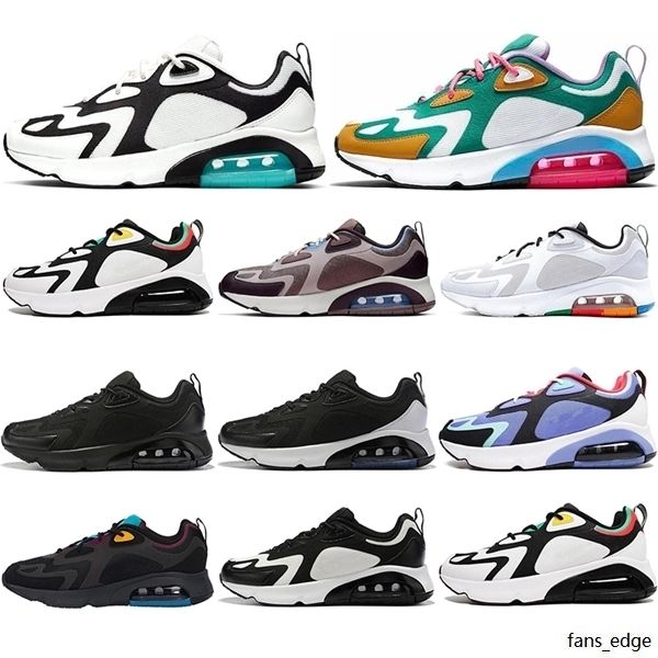 

2021 retro mesh men cushions running shoes royal pulse mystic green team gold desert sand 200s bordeaux white sports sneakers trainers 36-45