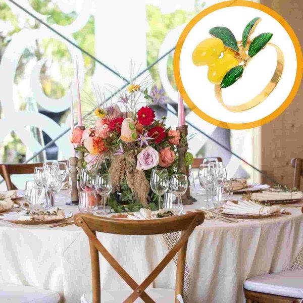 

napkin rings 8pcs funny -shaped buckles christmas styled decor