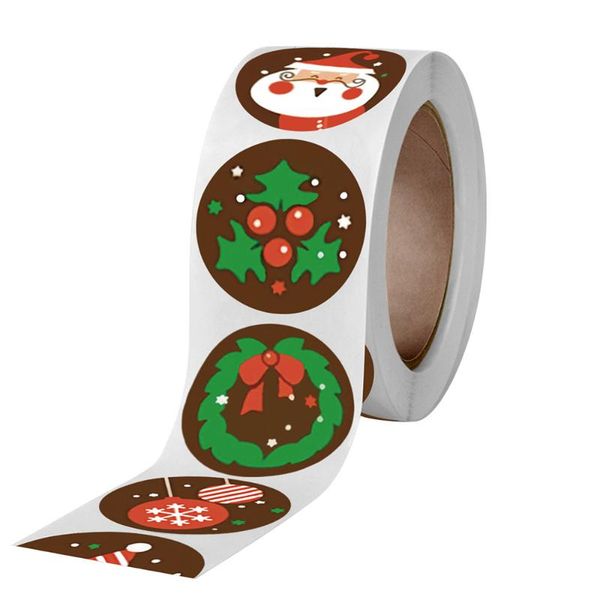 

gift wrap 500pcs sealing stickers christmas design scrapbooking party decorations labels