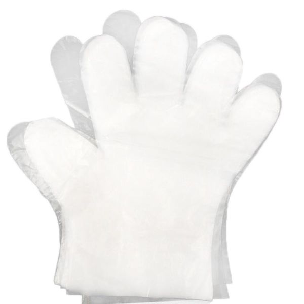 

disposable gloves for kids, 100 pcs plastic durable & latex household safe perfect all children activitie