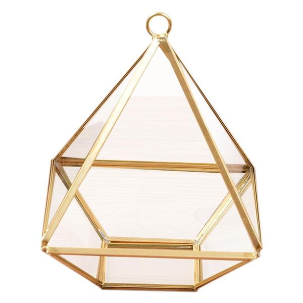 

storage boxes & bins css diamond shape box organizer geometry glass cosmetic jewelry collection decoration gift