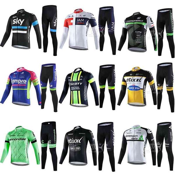 

cycling long sleeve suit men's slim spring and summer mountain bike riding shirt cycling pants breathable, Gray