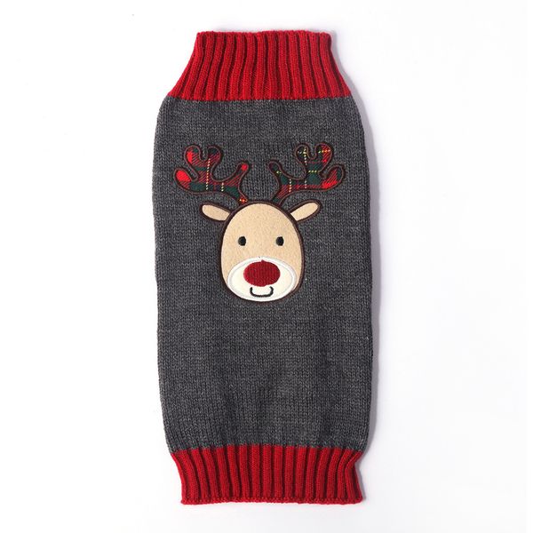 

pet sweater cat dog cloth small and medium teddy santa elk year