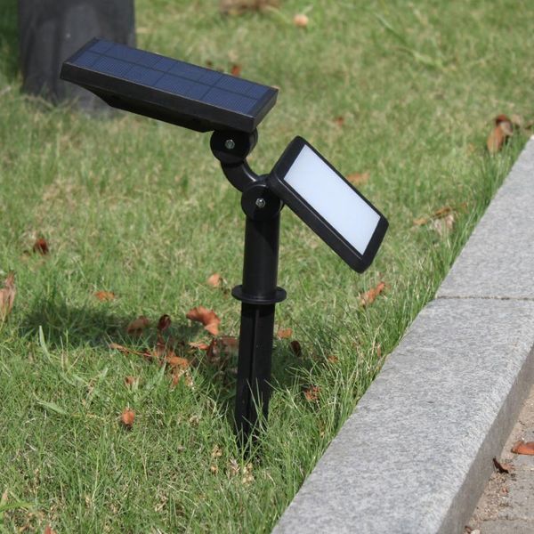 

solar lamps 48led wall light lawn outdoor garden projection corridor aisle