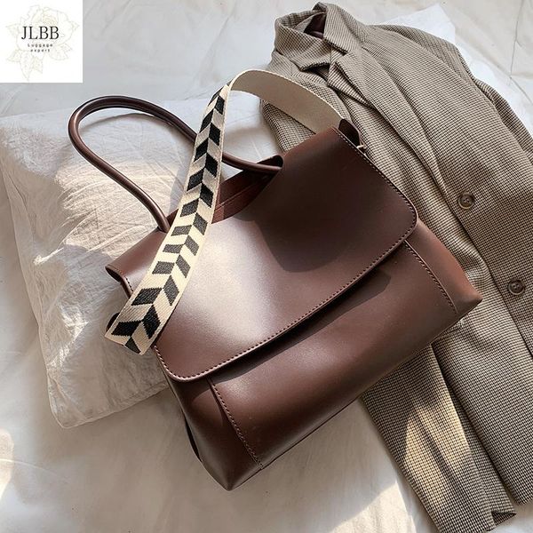 

shoulder bags casual wide strap women designer handbags luxury soft pu leather crossbody messenger bag lady large capacity totes