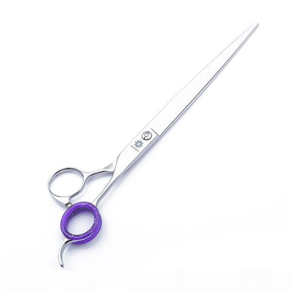 

professional pet cutting shears 8.5'' dog grooming scissors japanese 440c cat hair cutting scissors pet clipping shear tool
