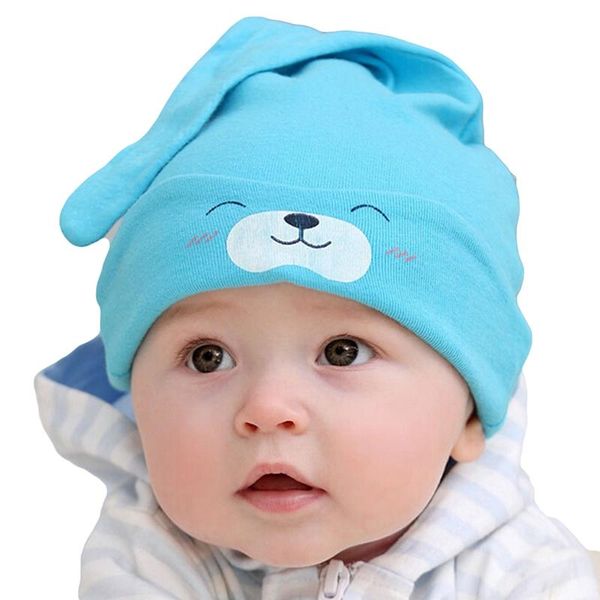 

hair accessories 1pc/ lot arrive baby cotton hat knitting beanies child sleep toddler cap kids born clothing, Slivery;white