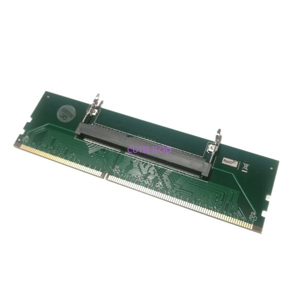 Scheda madre del computer portatile notebook SO-DIMM DDR3 alla scheda madre del PC desktop Adattatore della scheda convertitore di memoria DIMM RAM DDR3