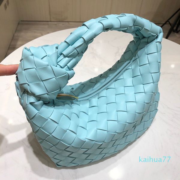 

women luxury designers evening bags handbag purse soft lambskin calfskin woven mini jodie boho shoulder bag fashion leather 36525
