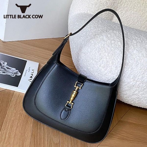 

evening bags 2021 autumn armpit design fashion casual shoulder bag genuine leather vintage concise elegant womens korean style