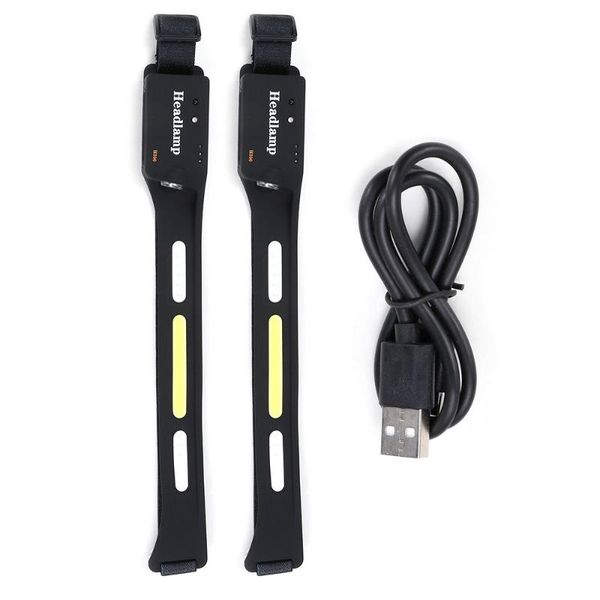 

headlamps cob led induction riding headlamp usb rechargeable hunting work light